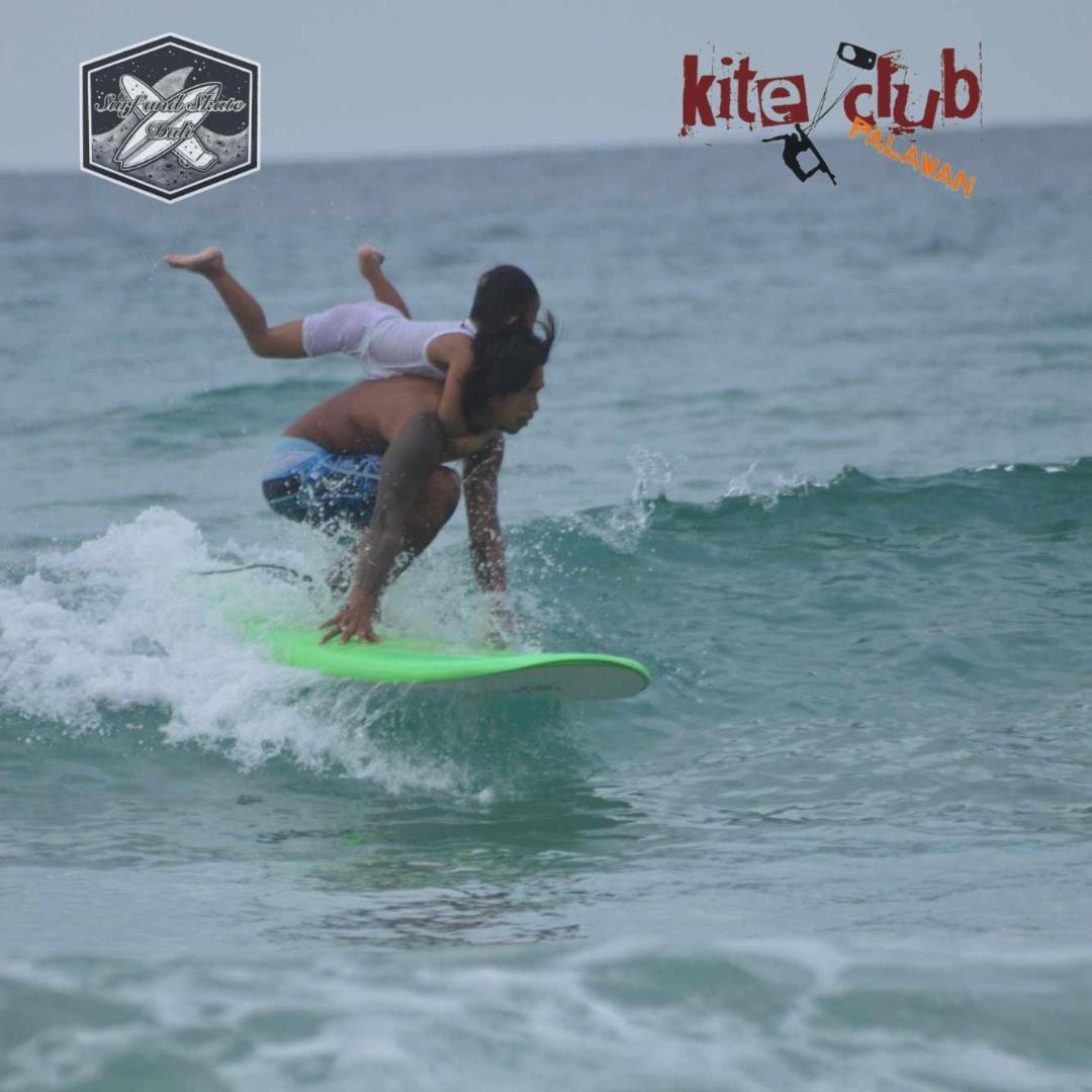Surf And Skate Duli El Nido By Kiteclub Palawan Hostel Ngoại thất bức ảnh